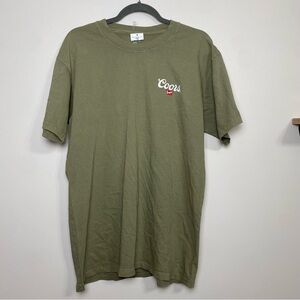 NWT Coors Banquet Cowboy Cattle T-Shirt L